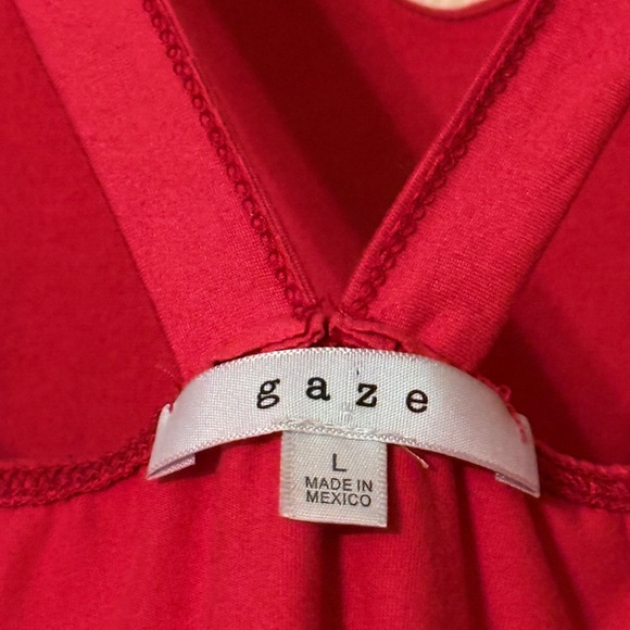 Gaze Scarlet Sleeveless bodysuit - Picture 5 of 5